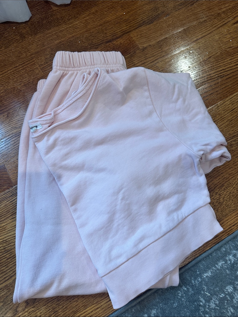 Garage Pale Pink Crewneck Sweater